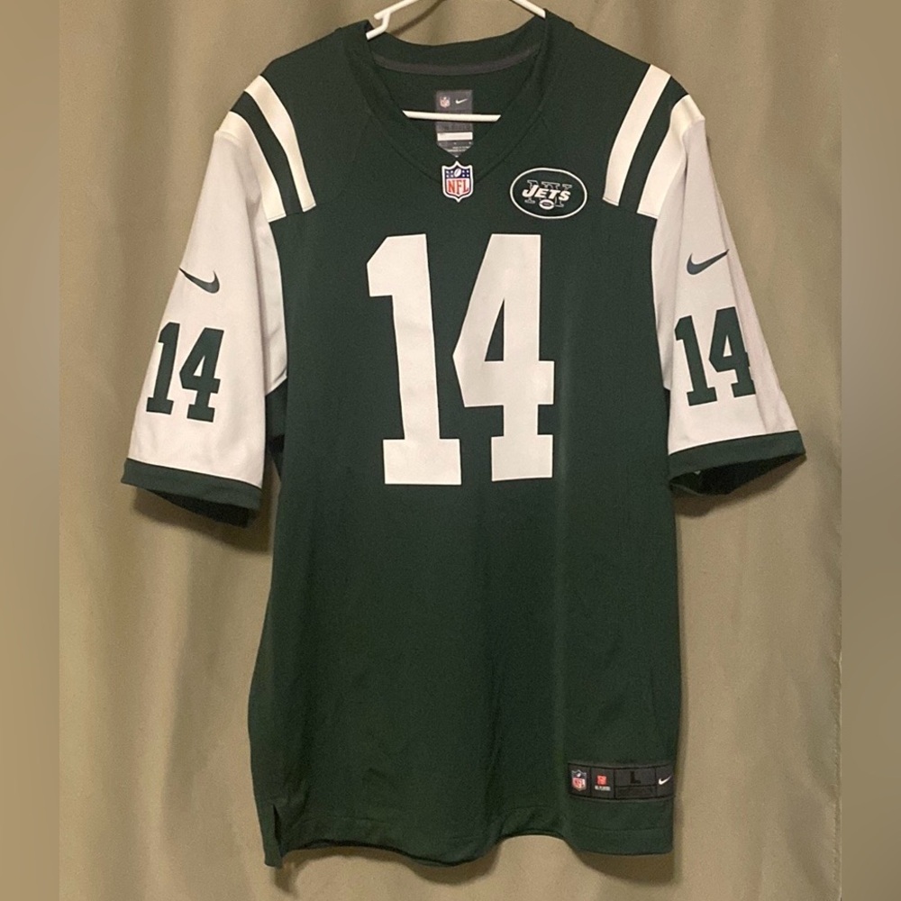 New York Jets Football NFL Sam Darnold Nike On Field Jersey 14 Green Mens L